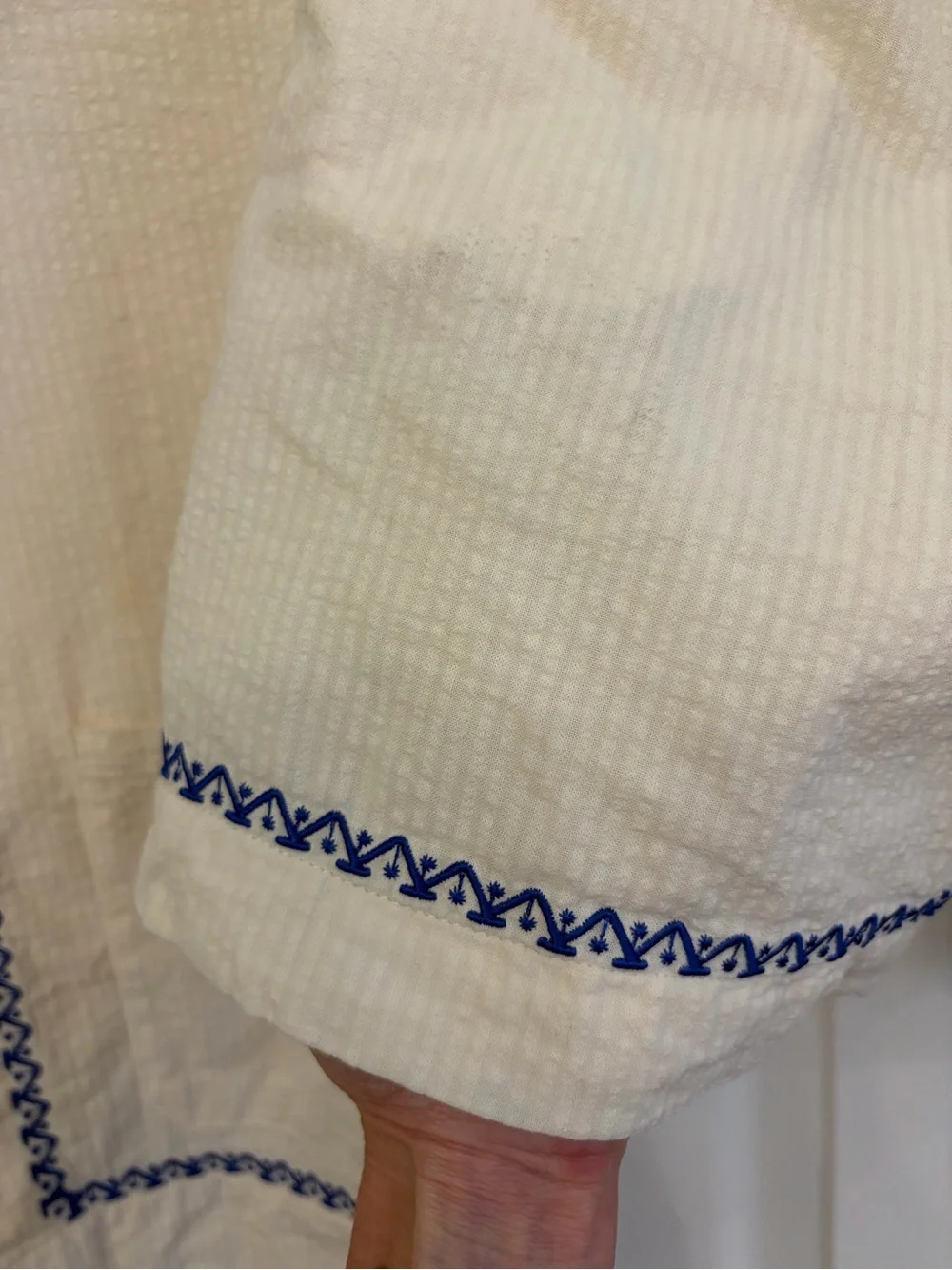 Kith Kids Pre-Summer 2024 Embroidered Seersucker Set